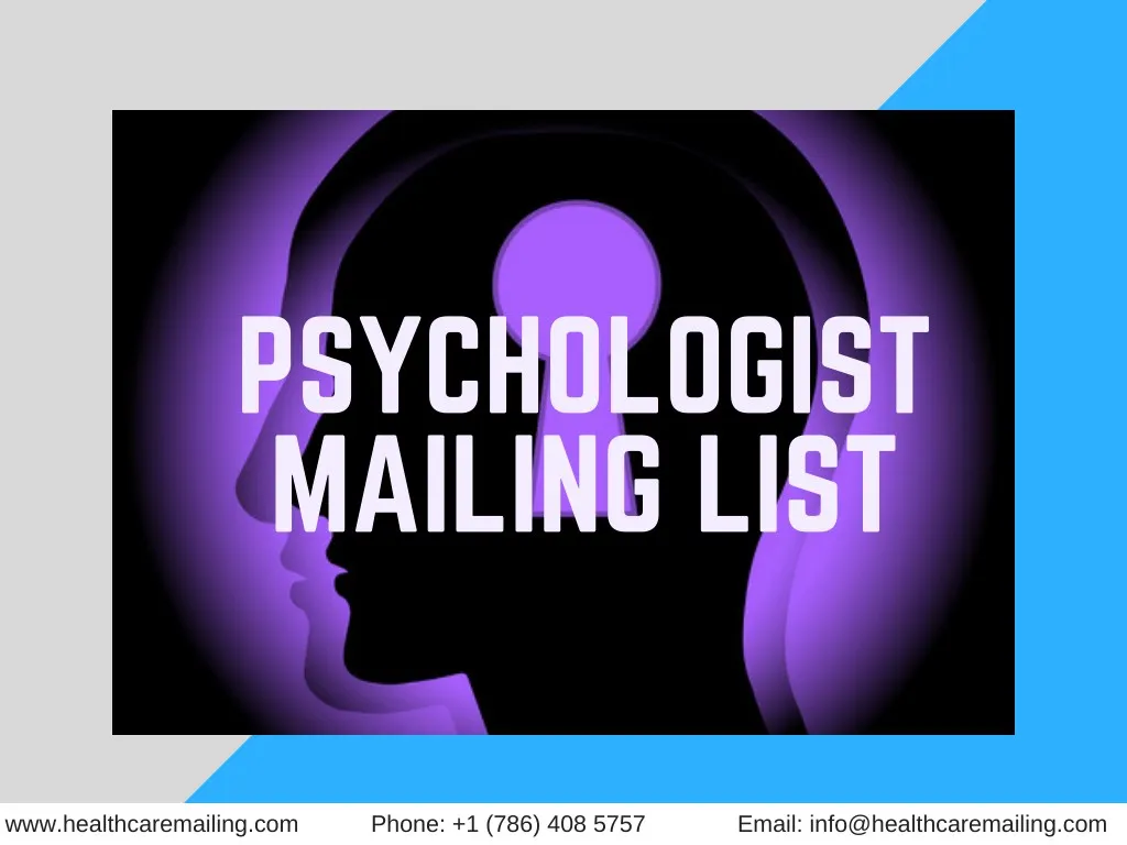 psychologist mailing list