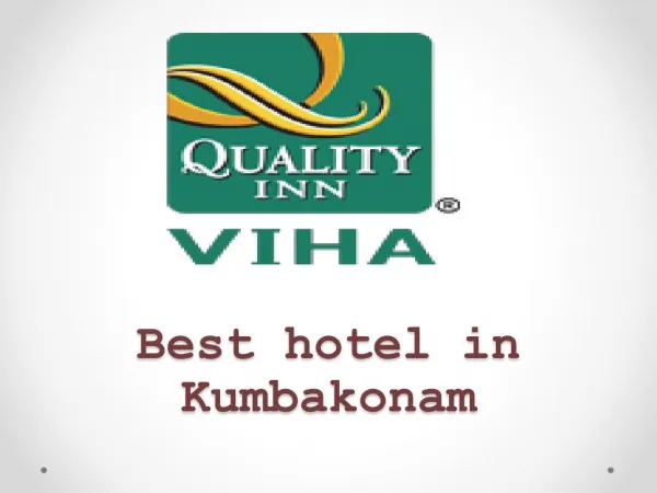 Best 3 Star Hotels in Kumbakonam | Book Online Kumbakonam Hotels