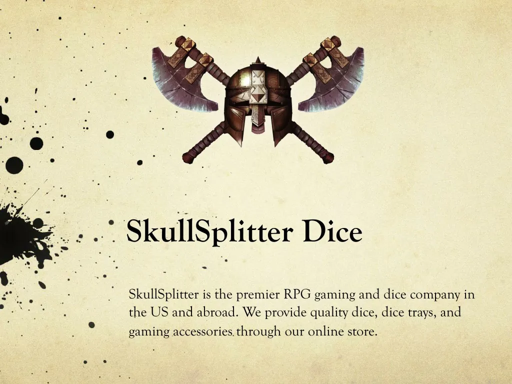 skullsplitter dice