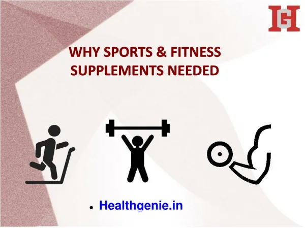 Sports & Fitness Supplements In India