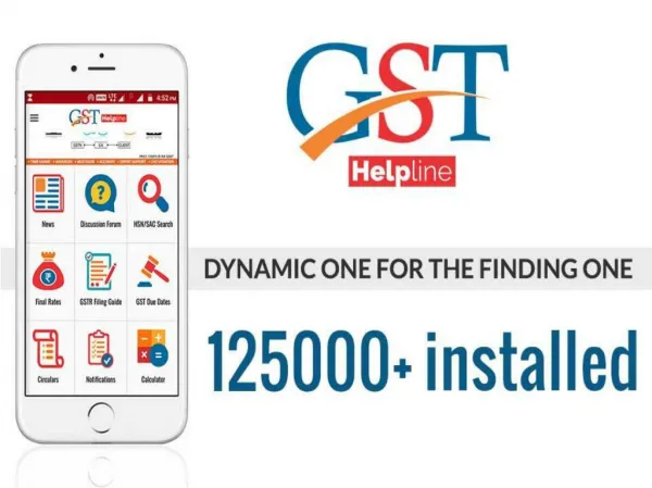 GST Android and IOS Mobile App in India