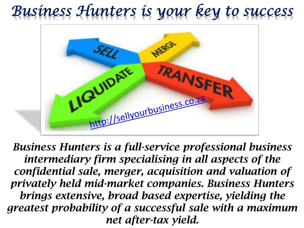 business hunters is your key to success
