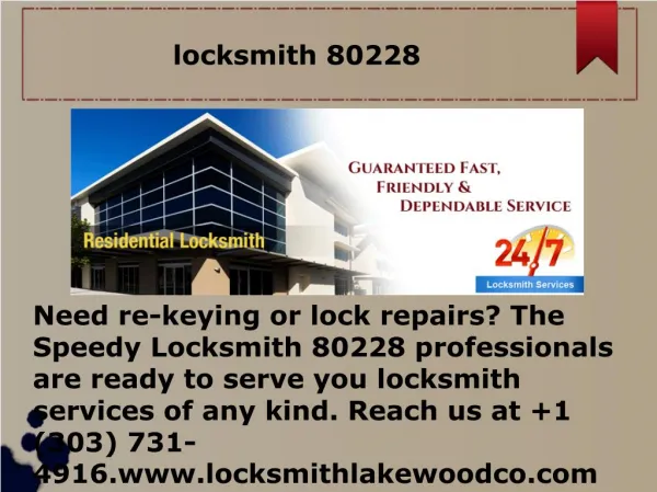 locksmith Lakewood