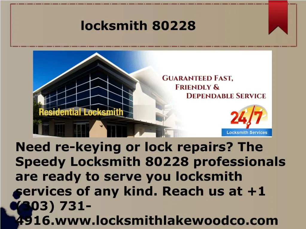 locksmith 80228