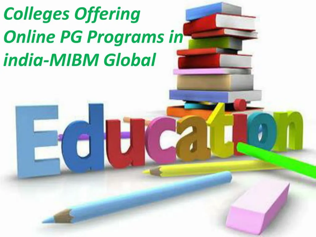 colleges offering online pg programs in india