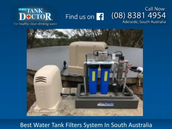 Best Water Tank Filters System In South Australia