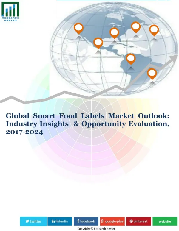 Global Smart Food Labels Market by Region, Production, Consumption, Revenue, Market Share and Growth Rate (2016-2024) Re
