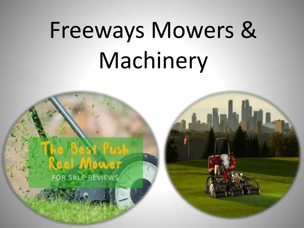 freeways mowers machinery