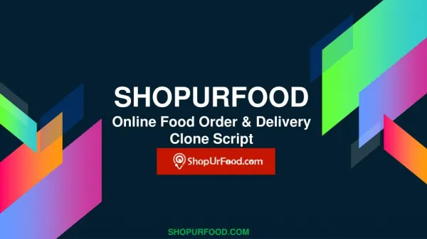 SHOPURFOOD- JUST EAT CLONE|FOOD PANDA CLONE|GRUB HUB CLONE