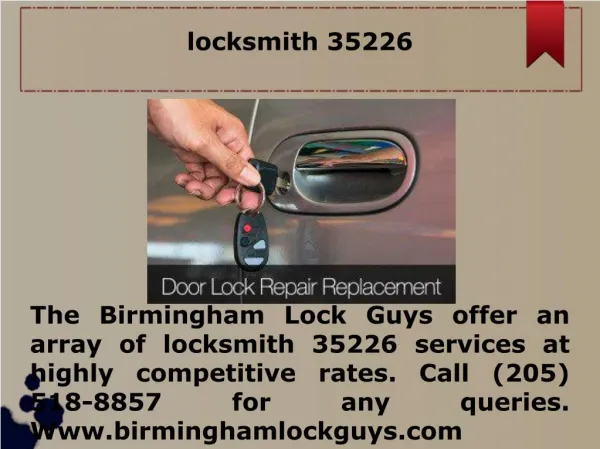 locksmith 35226