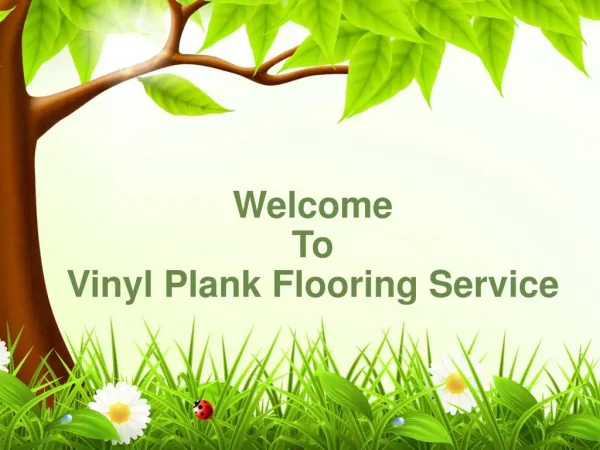 Professional Vinyl Plank Flooring Service