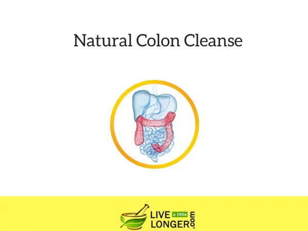 Colon Cleanse Weight Loss