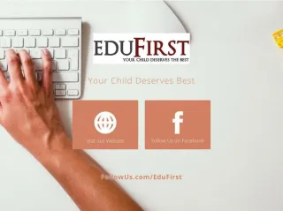 EduFirst Best Learning Centre for your kids - slide 1