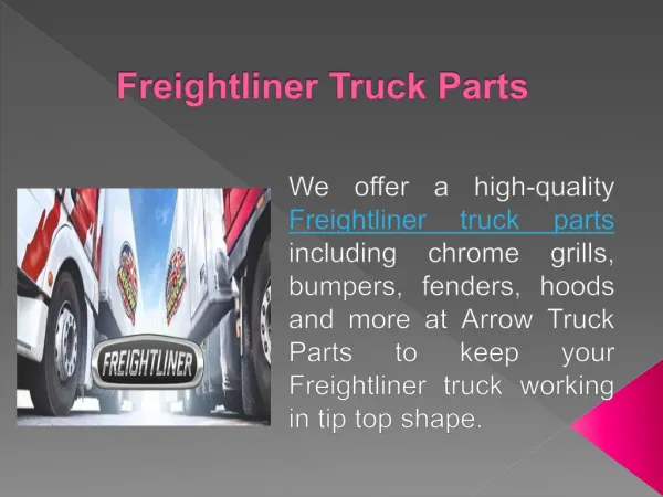 Freightliner Truck Parts