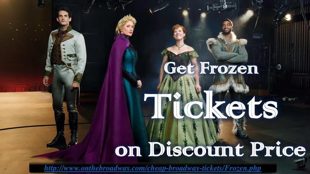 get frozen tickets on discount price