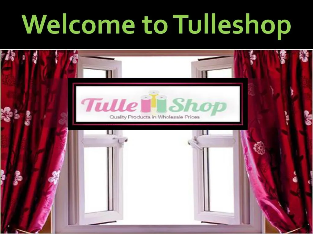 welcome to tulleshop