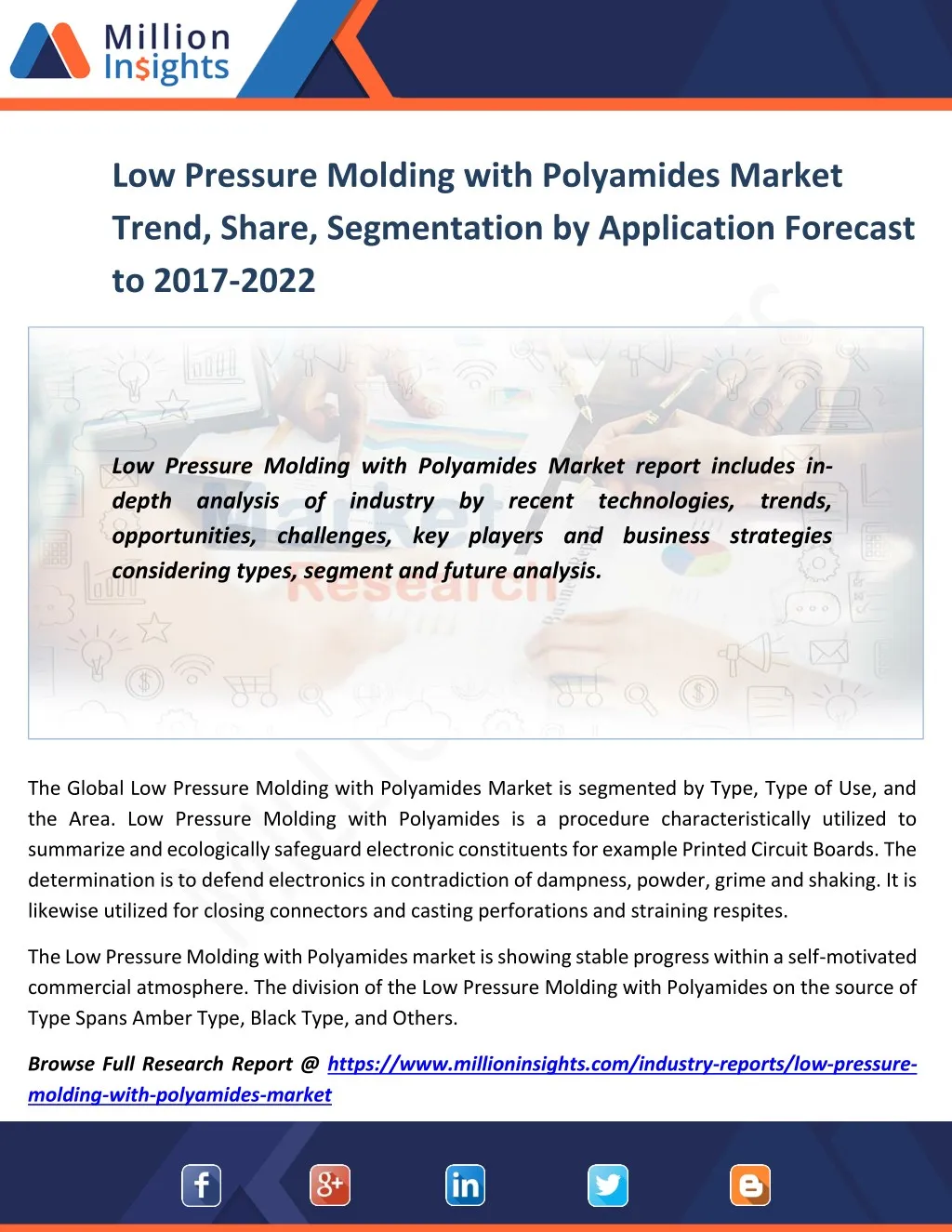 low pressure molding with polyamides market trend