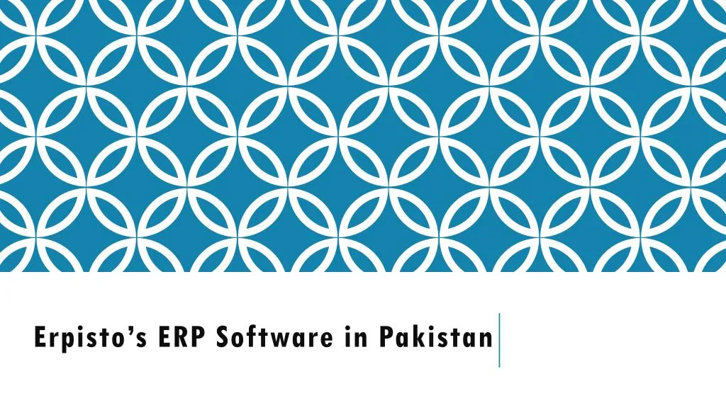 erpisto s erp software in pakistan