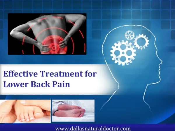 Laser Therapy for Lower Back Pain