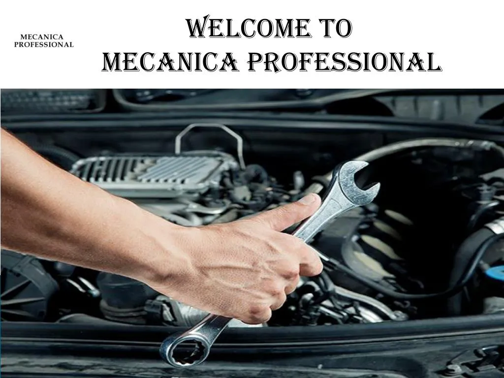 welcome to mecanica professional