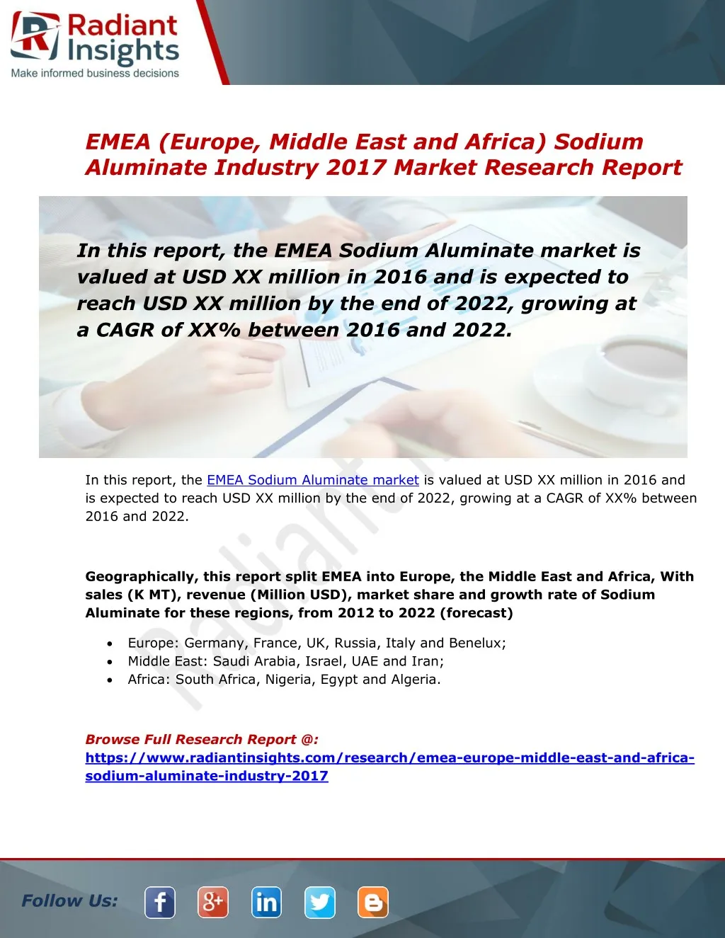 emea europe middle east and africa sodium