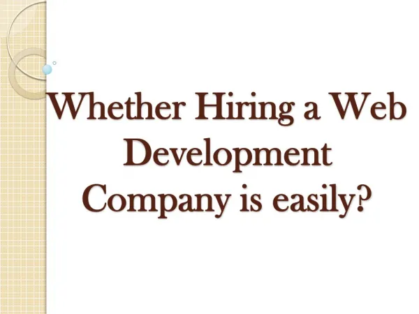 Web Development Companies in Chennai