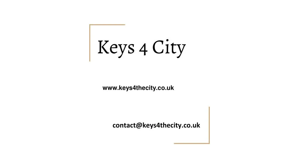 keys 4 city