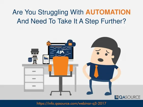Webinar - Accelerate Your Automation with API Testing