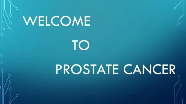 Prostate Cancer Care