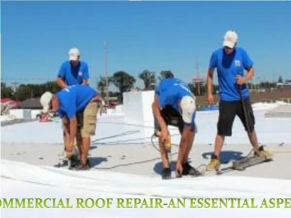 How to Obtain Commercial Roof Repair Service in Ohio?
