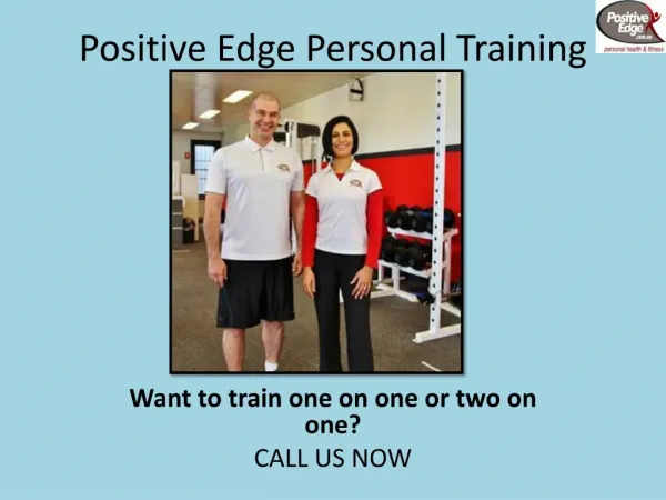 Strength Training Brunswick - Positive Edge Personal Training
