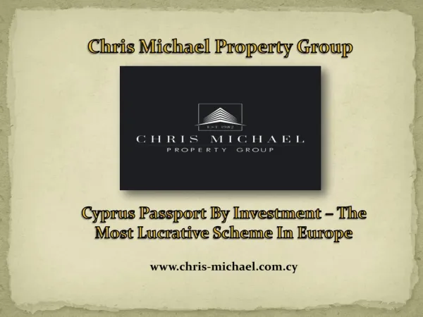 Cyprus Passport By Investment – The Most Lucrative Scheme In Europe