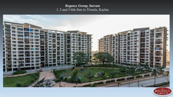 1, 2 and 3 bhk flats in Titwala, Kalyan