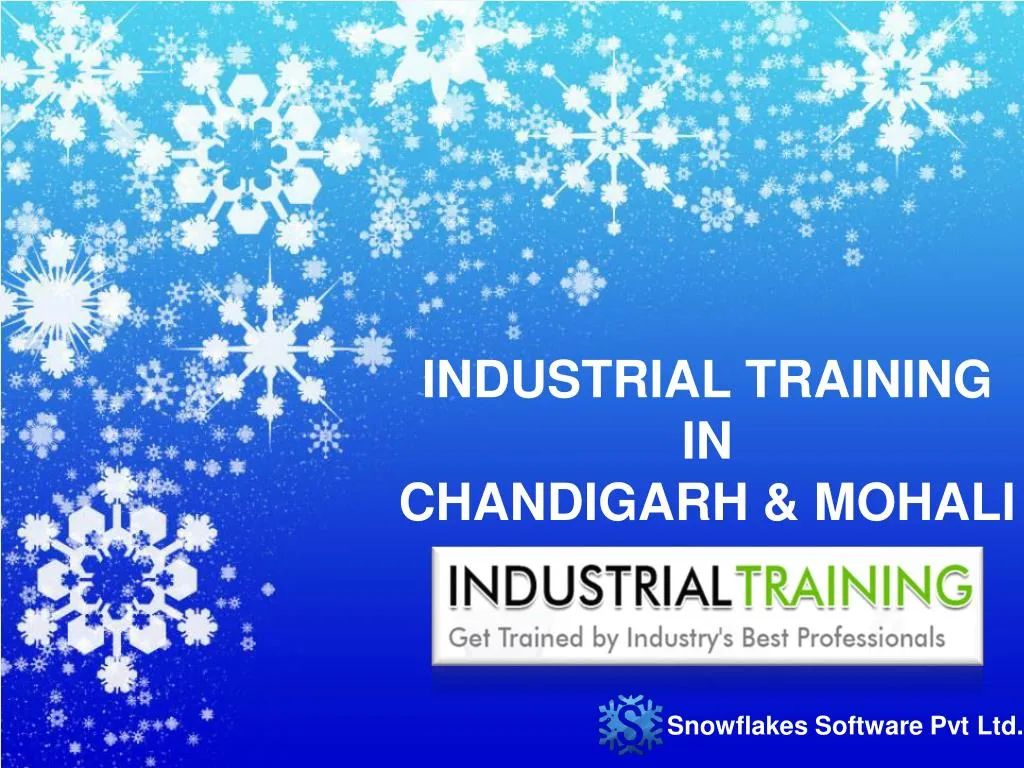 industrial training in chandigarh mohali