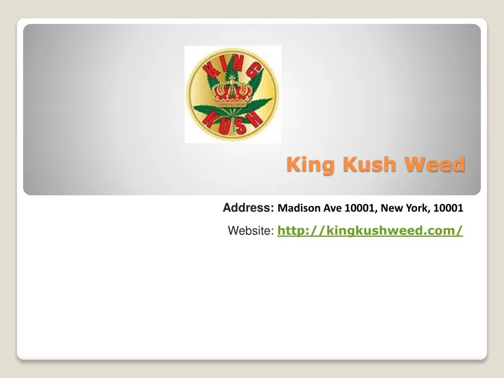 king kush weed