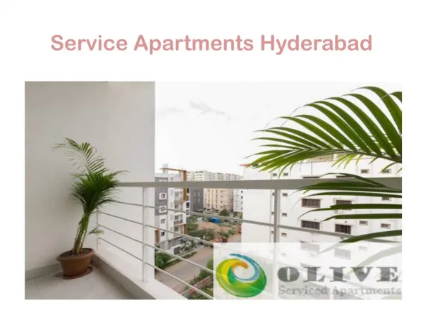 Service Apartments hyderabad