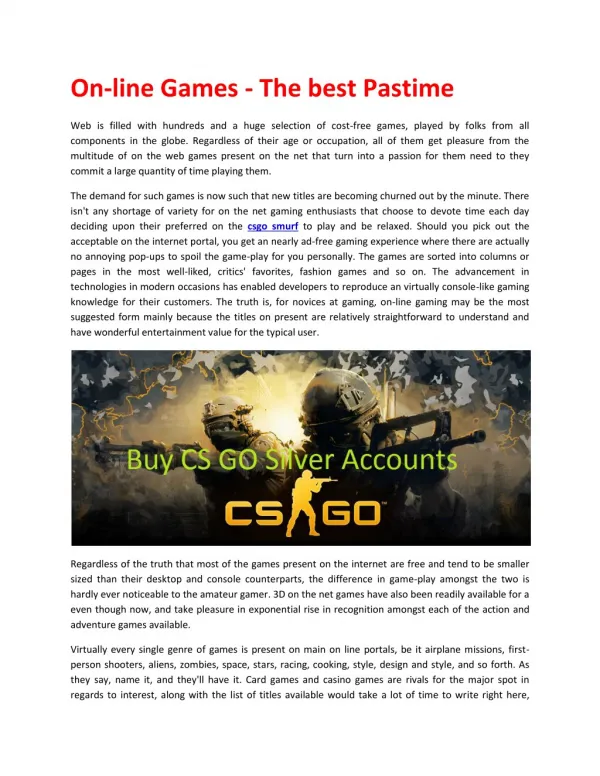 CS:GO Smurf Accounts Buy Ranked CS GO Account Cheap & Legit - My Smurf