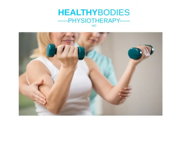 Healthybodies Physiotherapy