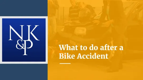 What to do after a Bike Accident?