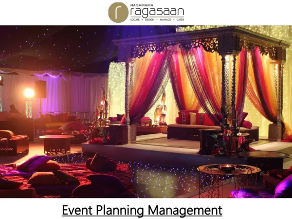 Event Planning Management