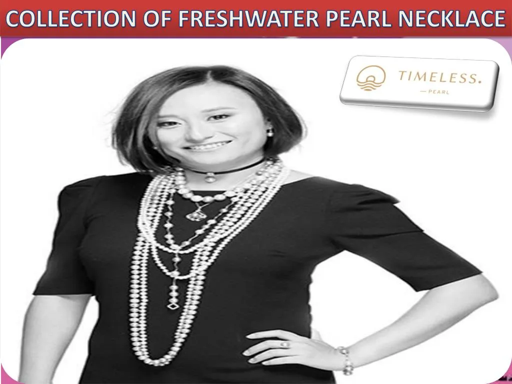collection of freshwater pearl necklace