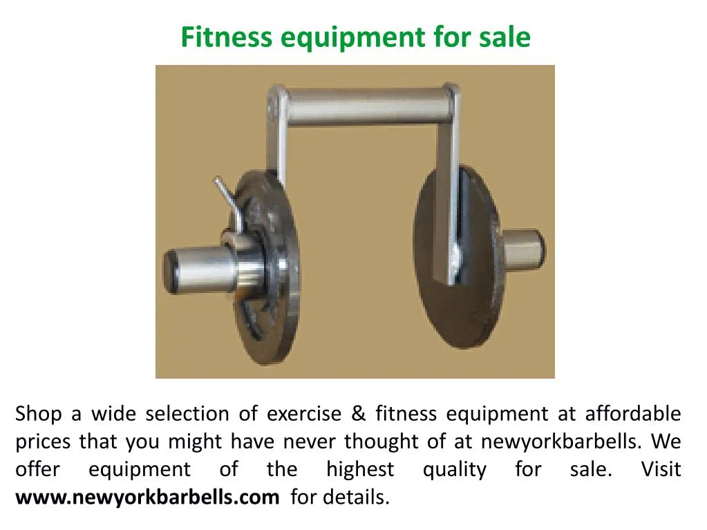 fitness equipment for sale
