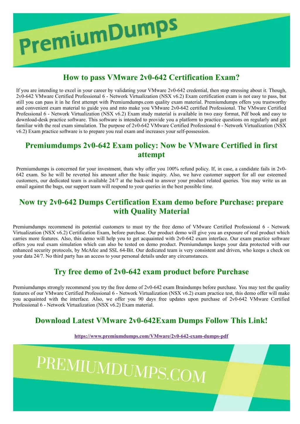 how to pass vmware 2v0 642 certification exam
