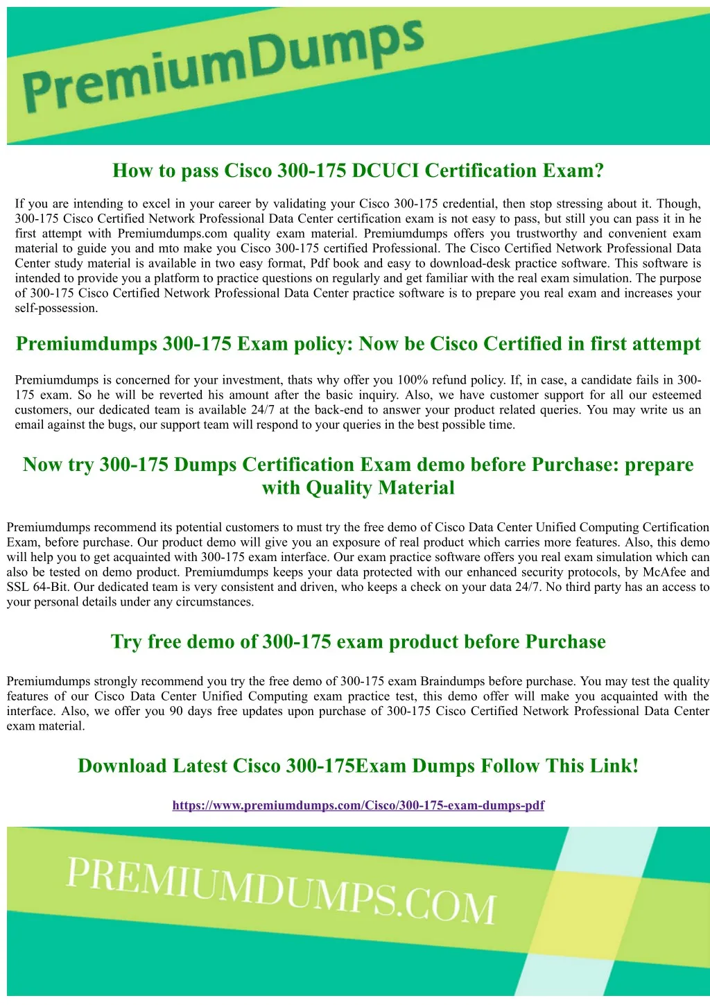 how to pass cisco 300 175 dcuci certification exam