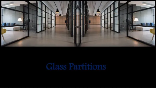 Glass Partition Service Providers in UAE