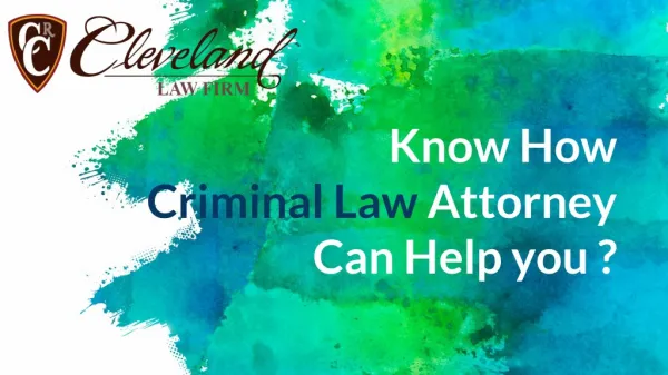 Know How Criminal Law Attorney Can Help you?