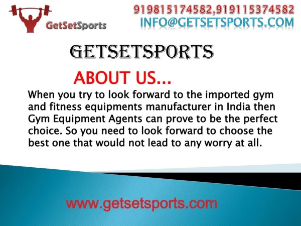 Look for the reputed quality gym equipment manufacturer in Delhi