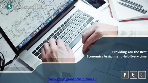 Providing You the Best Economics Assignment Help Every time