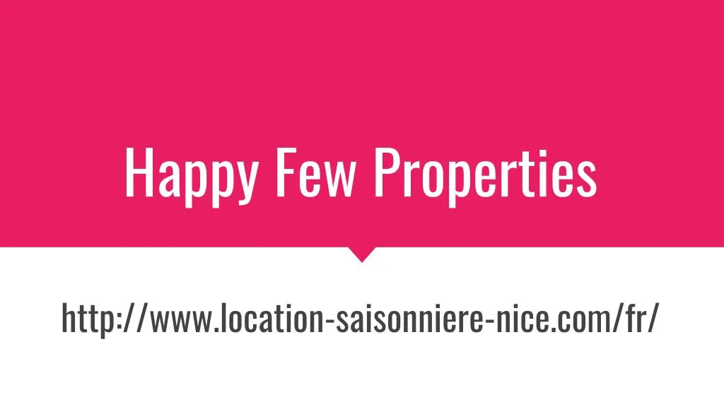 happy few properties
