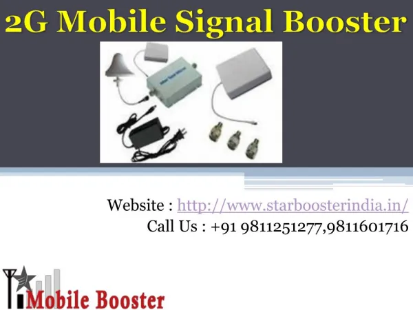2G Mobile Signal Booster in Delhi